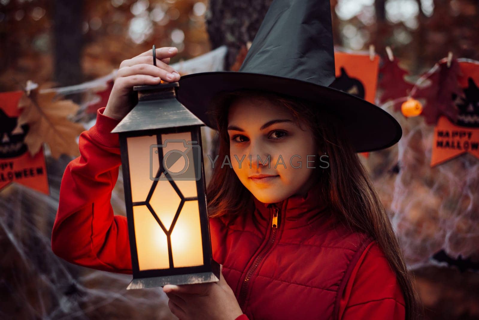 Royalty free image of Halloween celebration, witch concept by VitaliiPetrushenko
