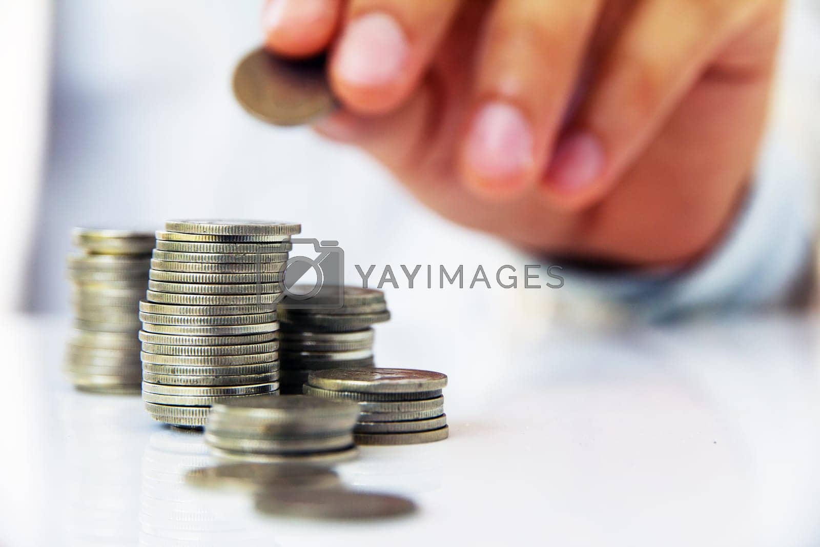 Royalty free image of investment concept by ponsulak