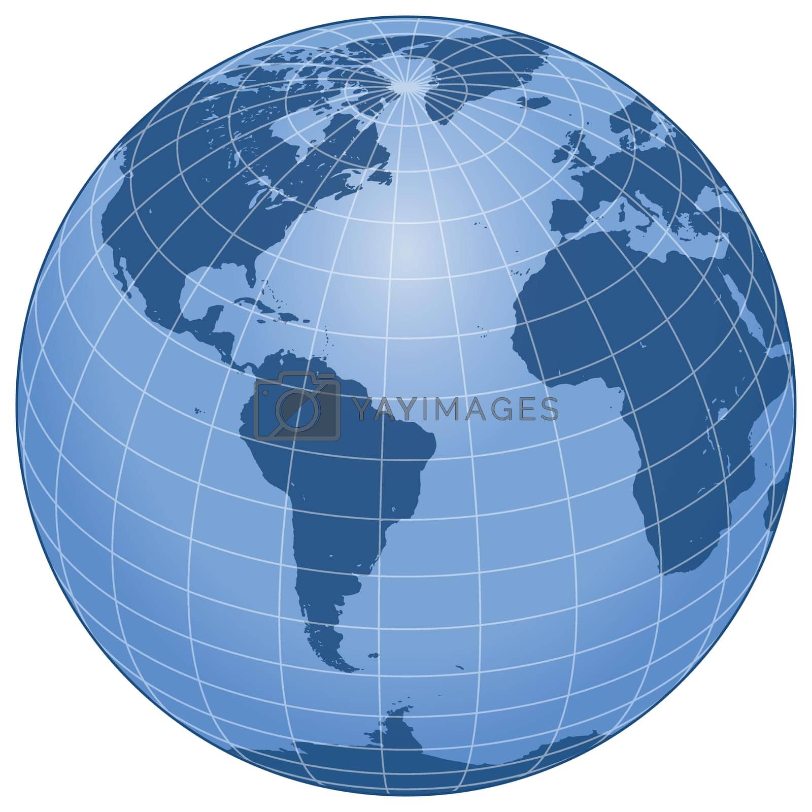 Royalty free image of Vector design of planet earth by deibyvargas