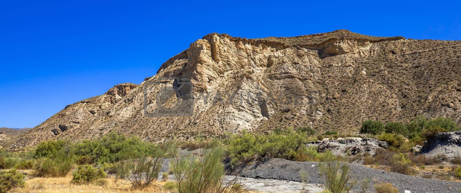 Royalty free image of Tabernas Desert Nature Reserve, Almería, Spain by alcaproac