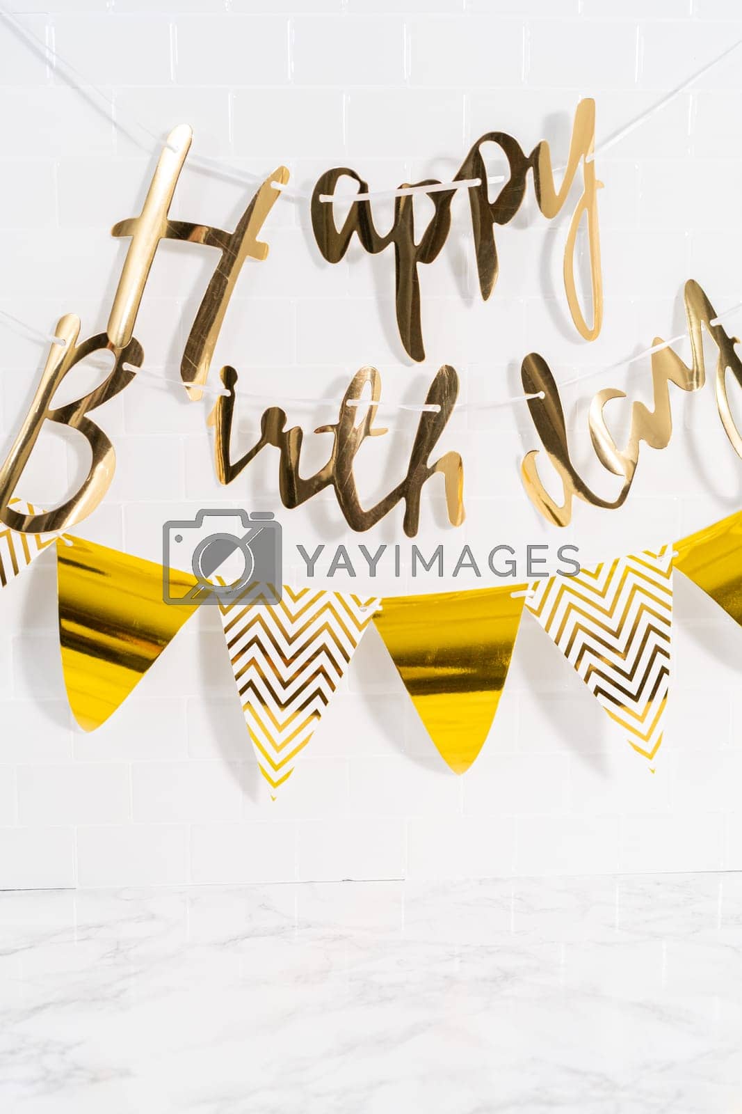 Royalty free image of Happy Birthday sign by arinahabich