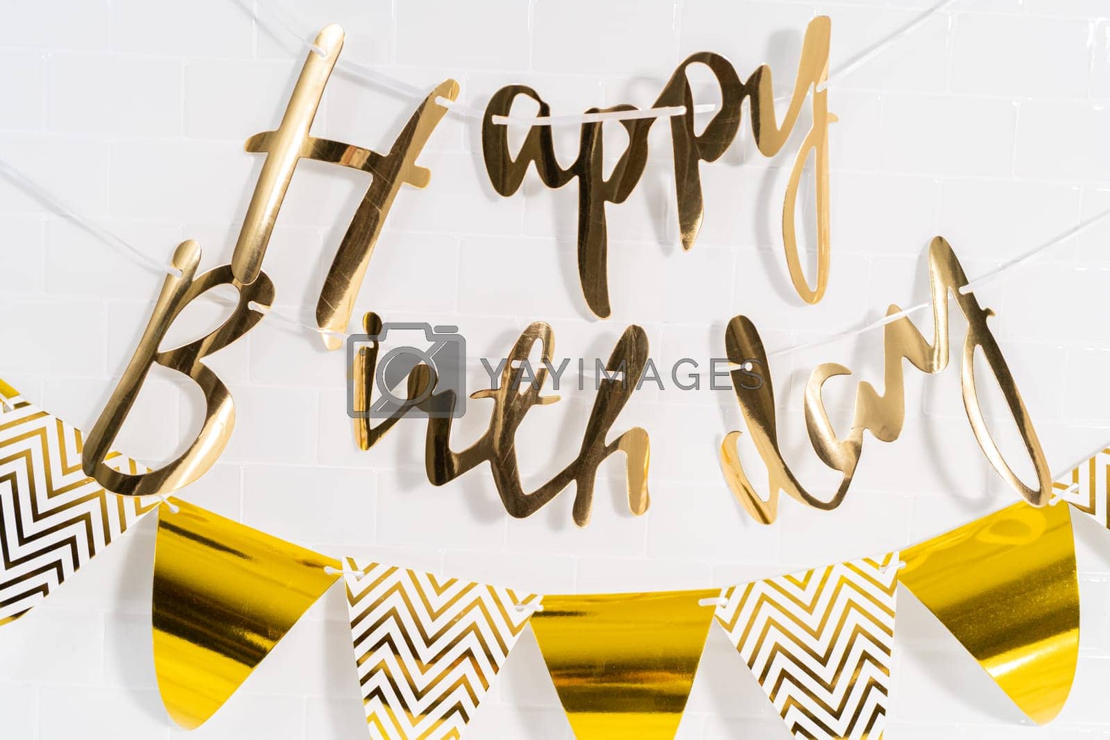 Royalty free image of Happy Birthday sign by arinahabich