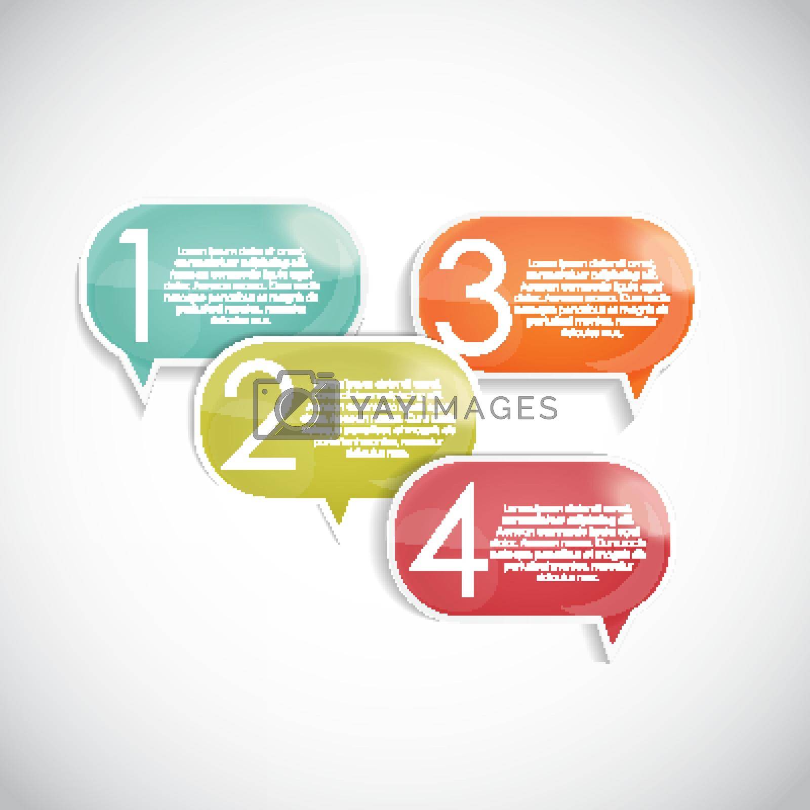 Royalty free image of Infographic Templates for Business Vector Illustration. EPS10 by yganko