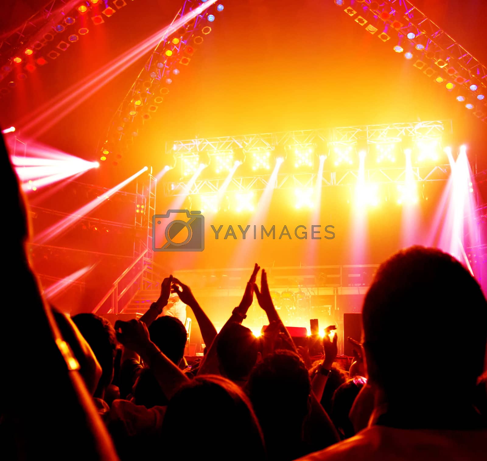 Royalty free image of Rock concert by Anna_Omelchenko