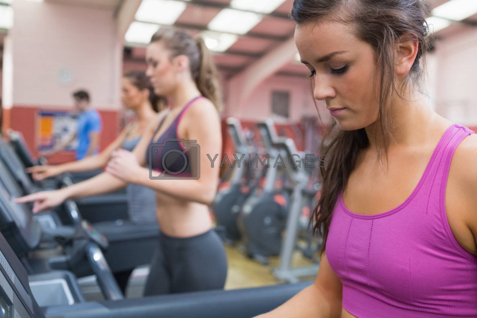 Royalty free image of People in the gym by Wavebreakmedia