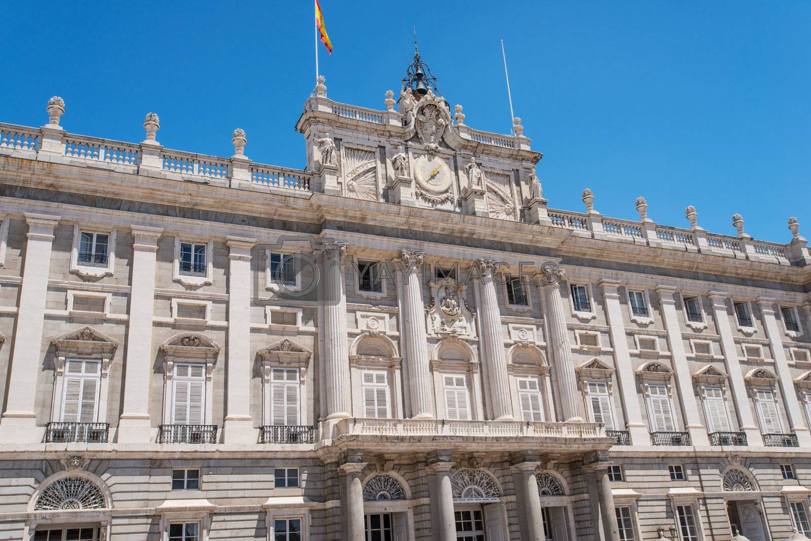 Royalty free image of Royal Palace at Madrid by Nanisimova