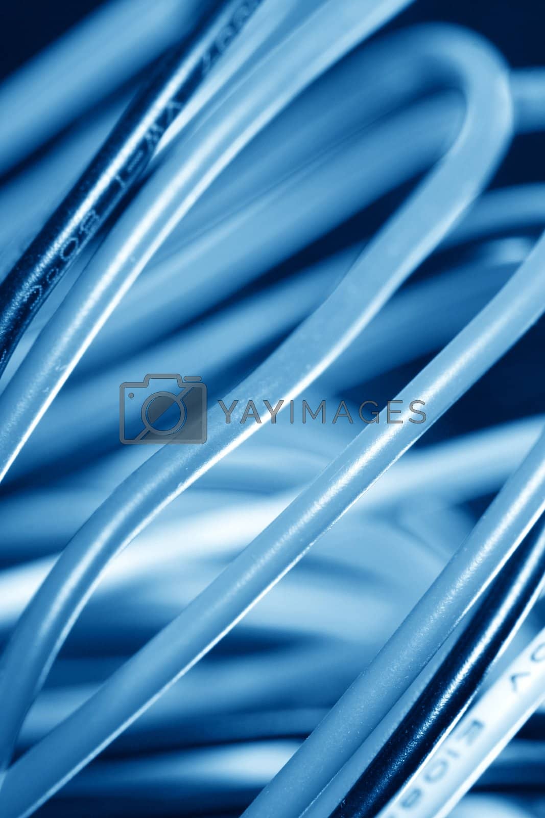 Royalty free image of wire background by Yellowj
