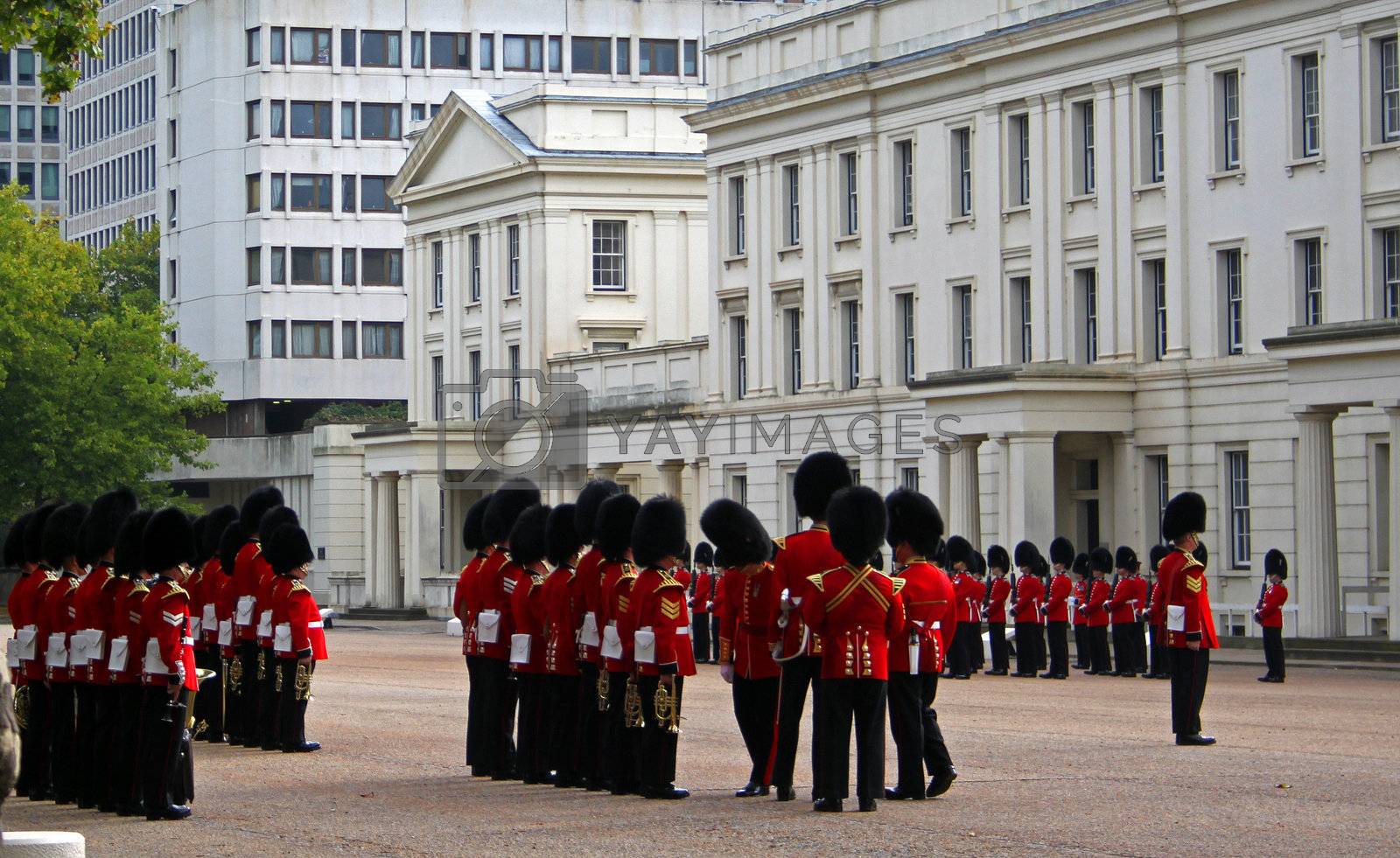 Royalty free image of Grenadier Guard Inspection 9 by dbriyul