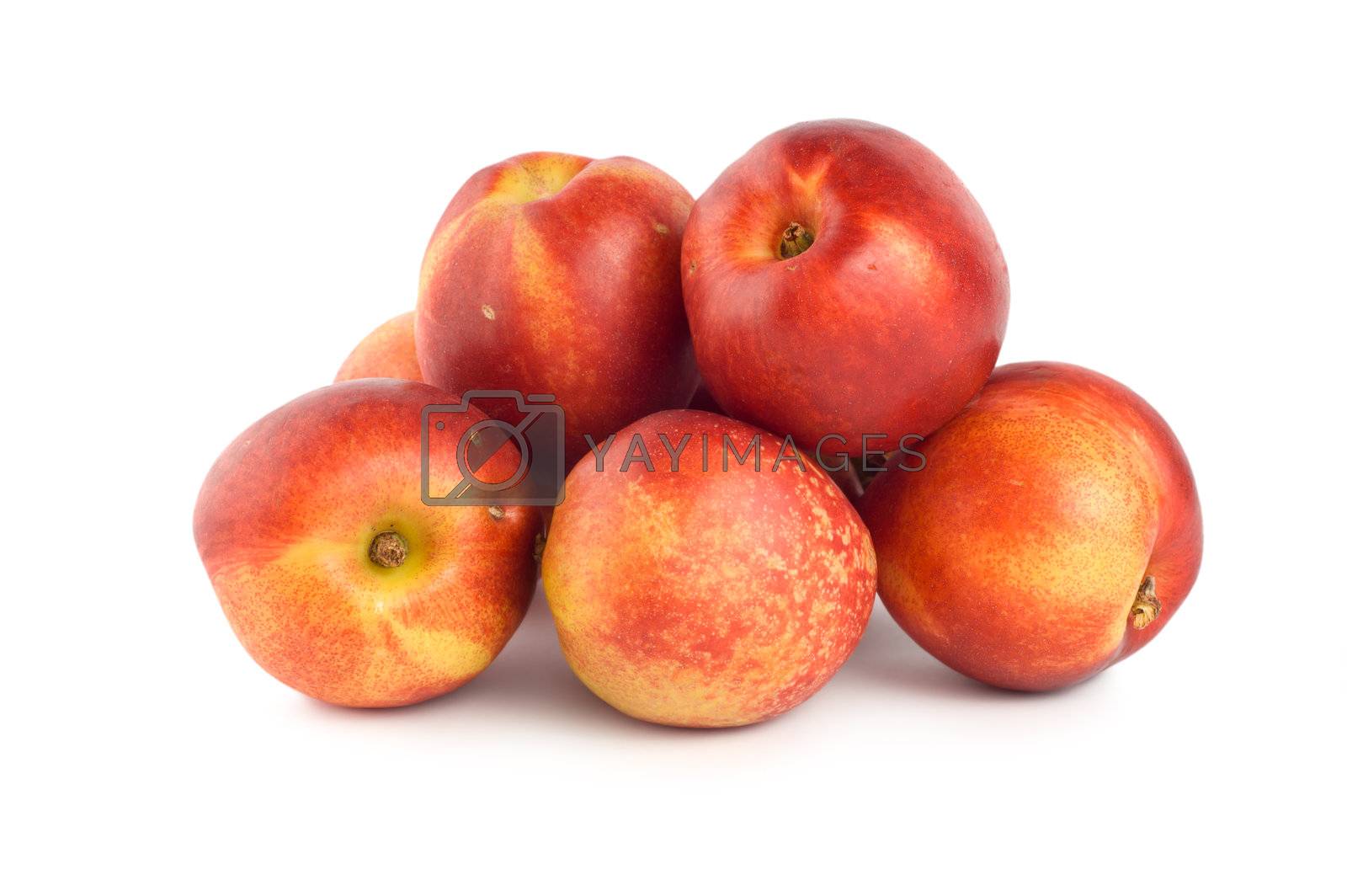 Royalty free image of Peaches isolated by Givaga
