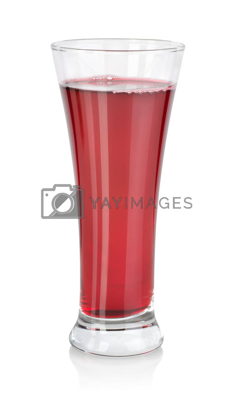 Royalty free image of Pomegranate juice path by Givaga