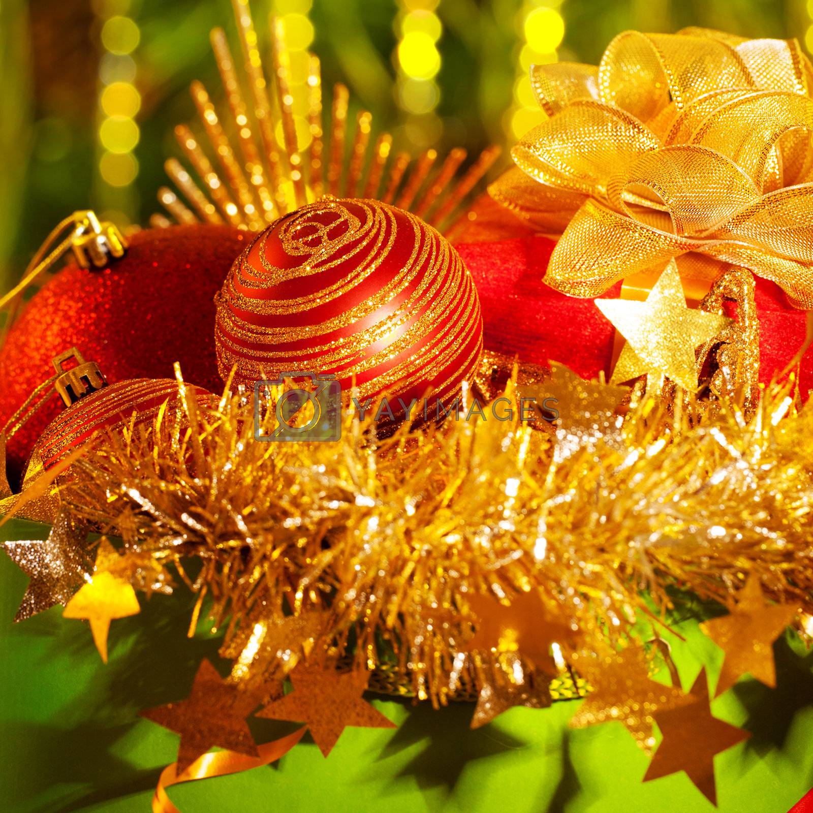Royalty free image of New Year decoration by Anna_Omelchenko