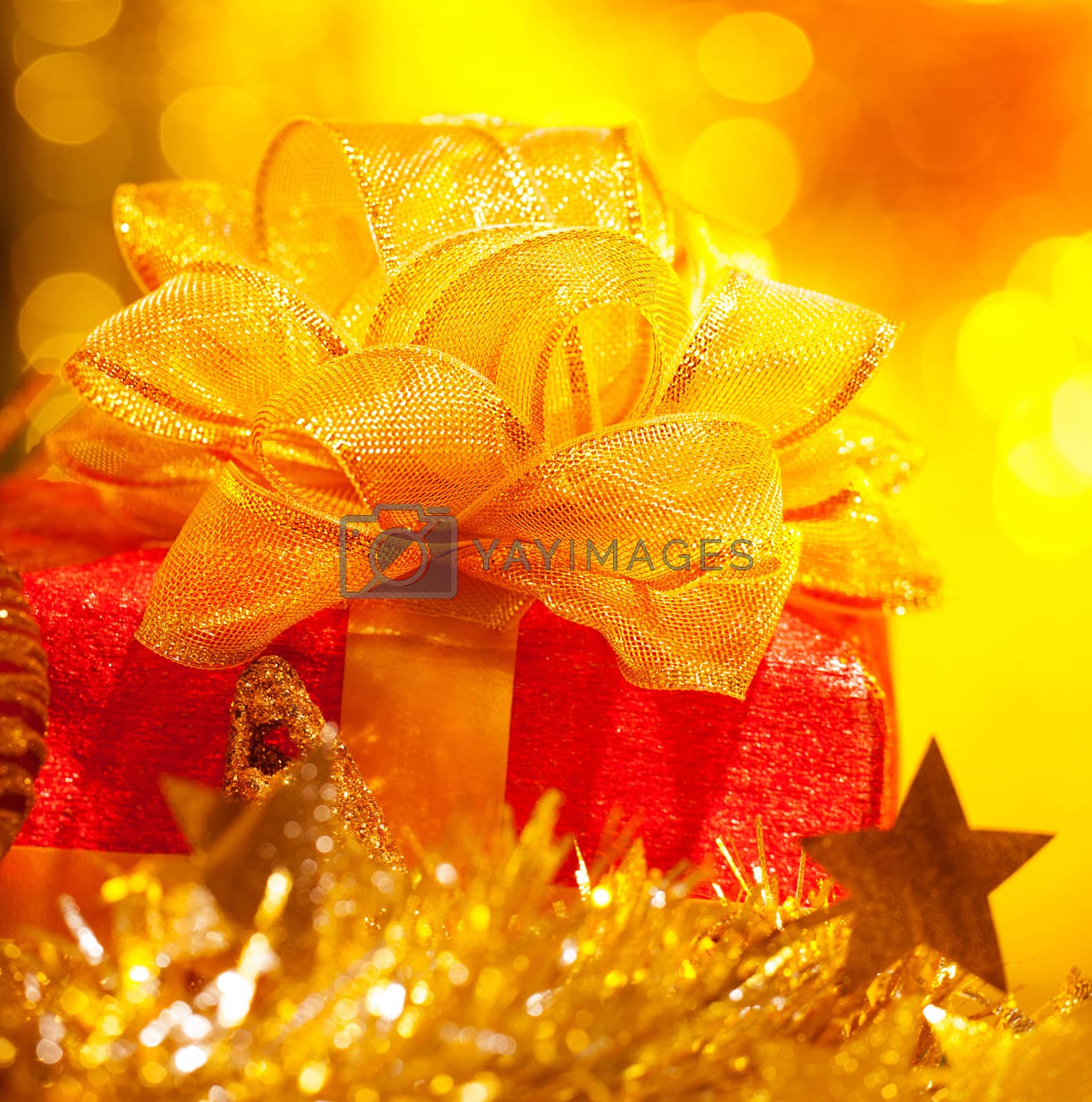 Royalty free image of Christmas present box by Anna_Omelchenko