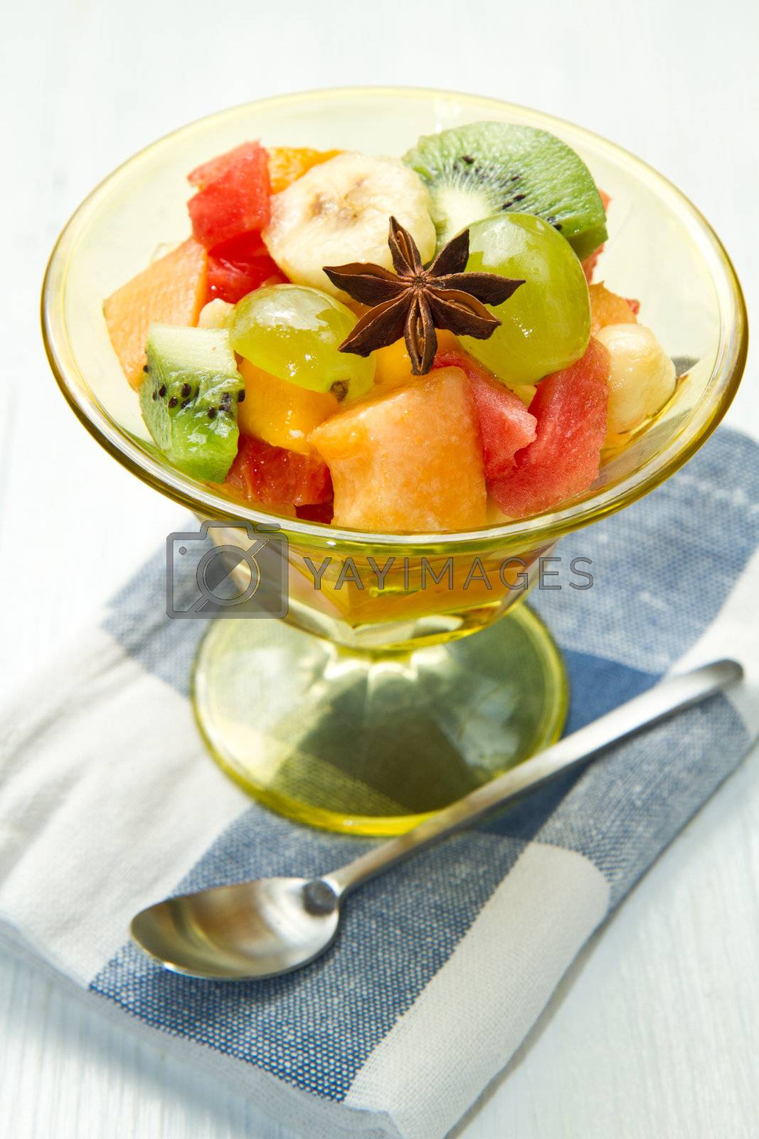 Royalty free image of fruit salad by lsantilli