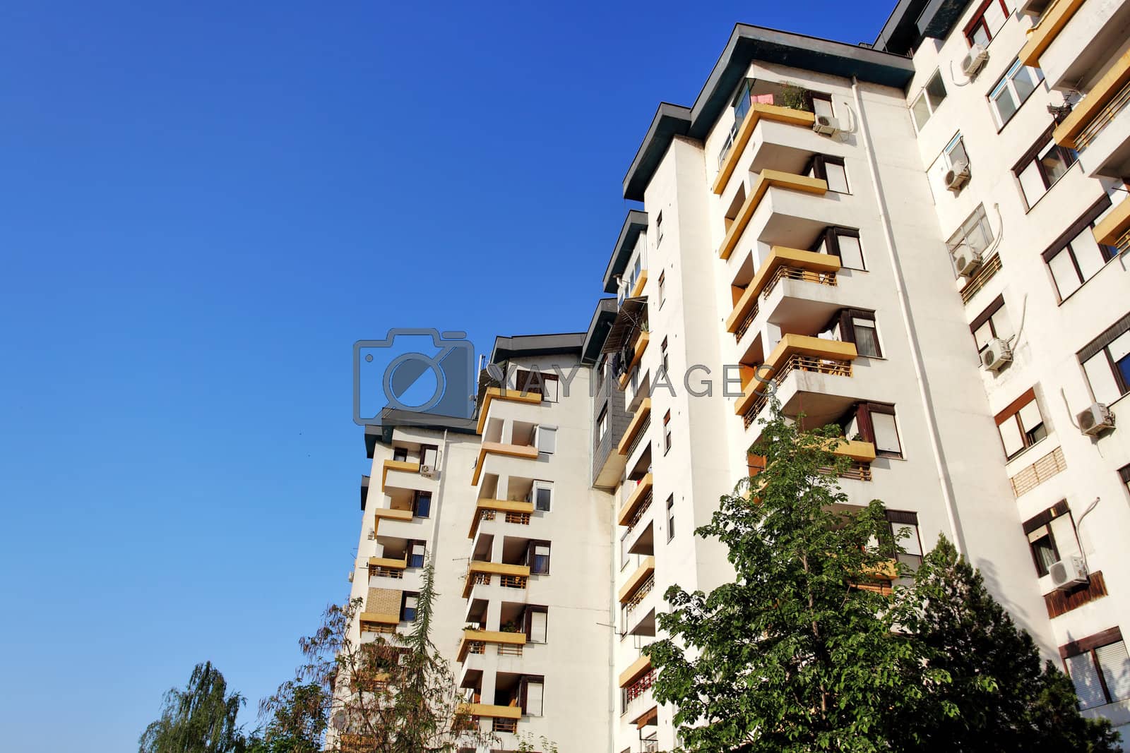 Royalty free image of apartment complex by kokimk