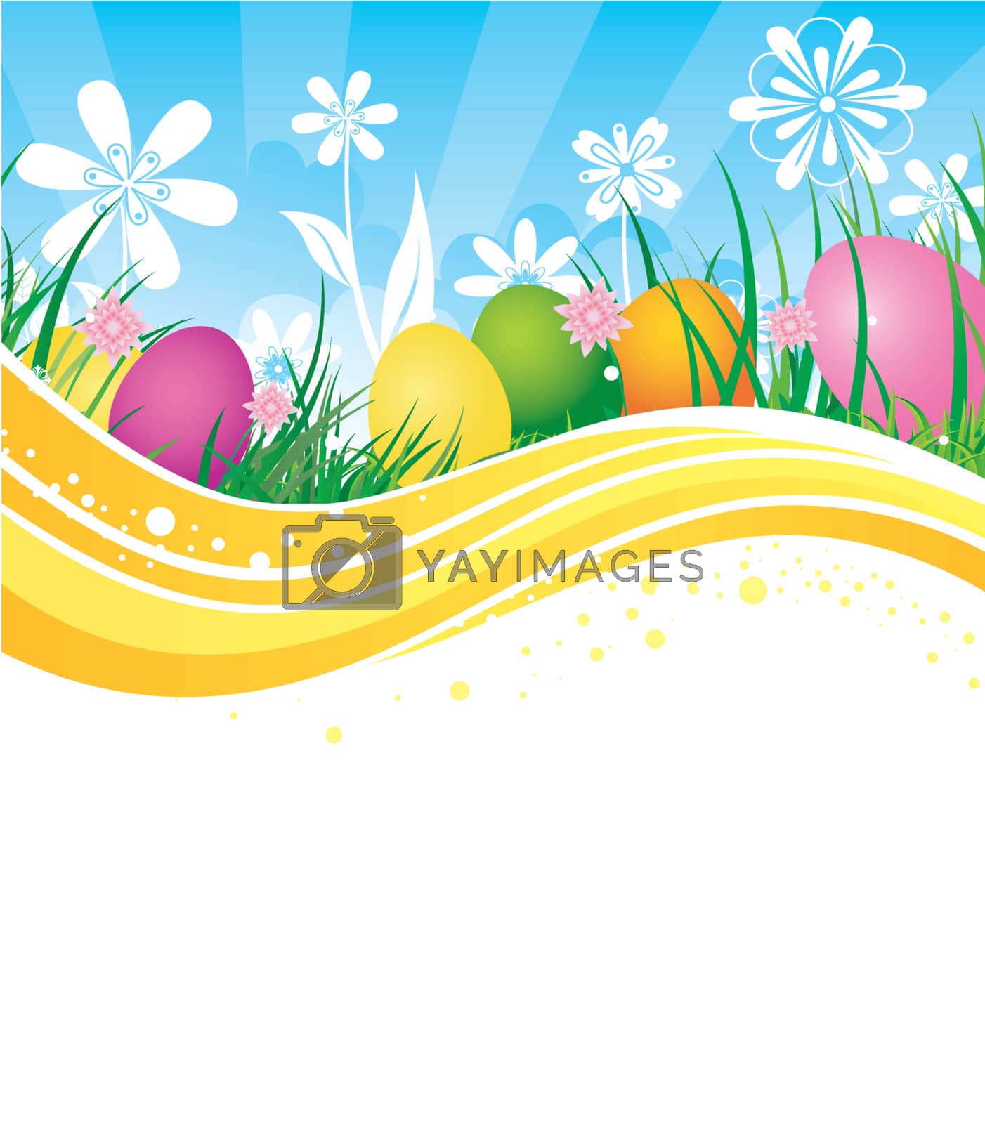Royalty free image of Easter template by SonneOn