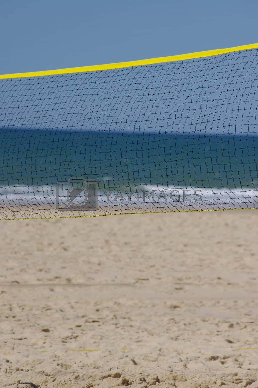 Royalty free image of beach volley ball by yucas