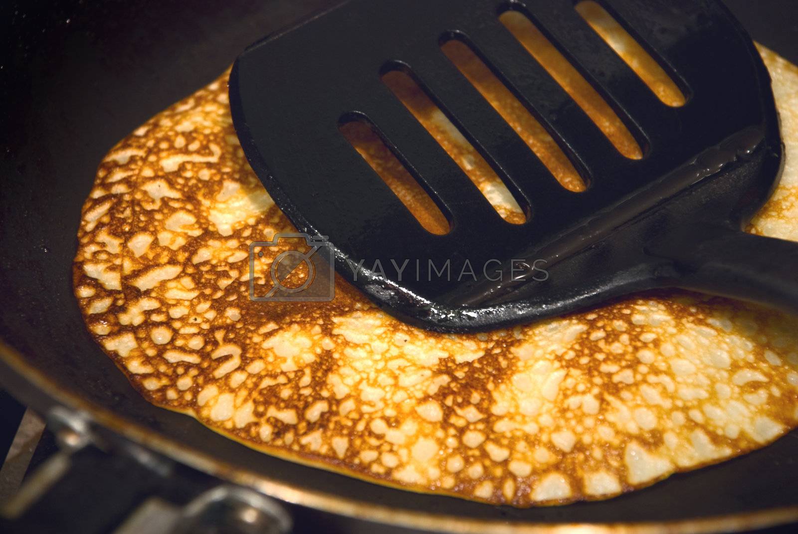 Royalty free image of pancakes by jannyjus