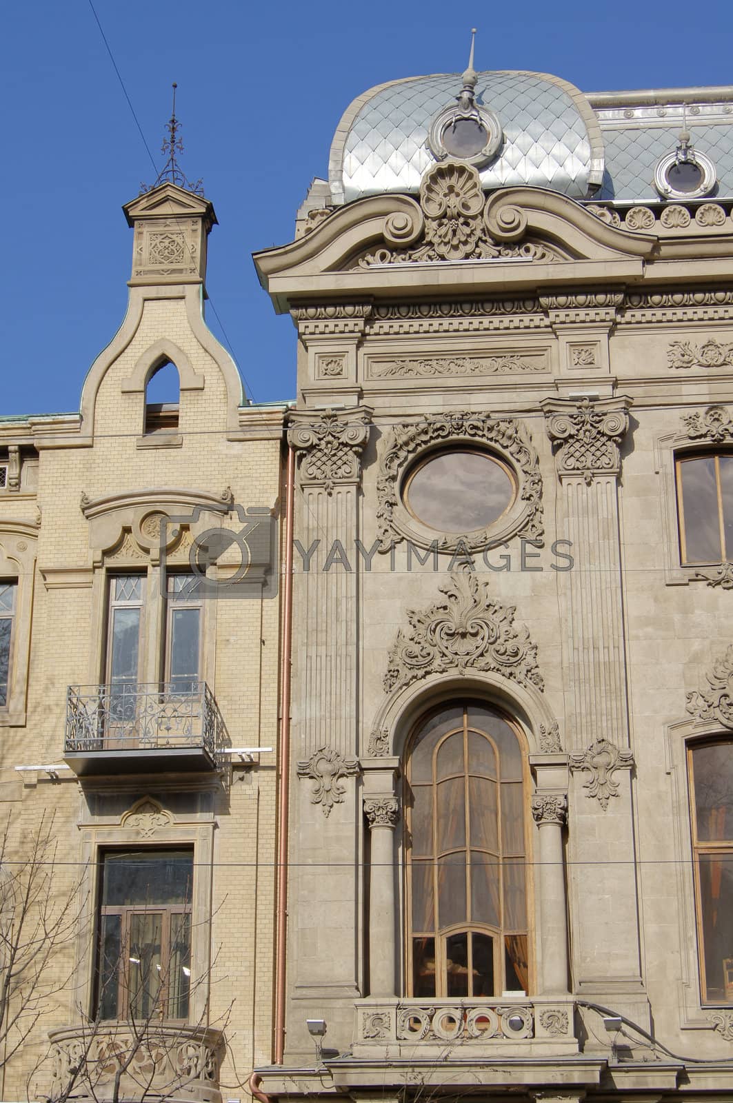 Royalty free image of Art-Nouveau in Tbilisi by Elet