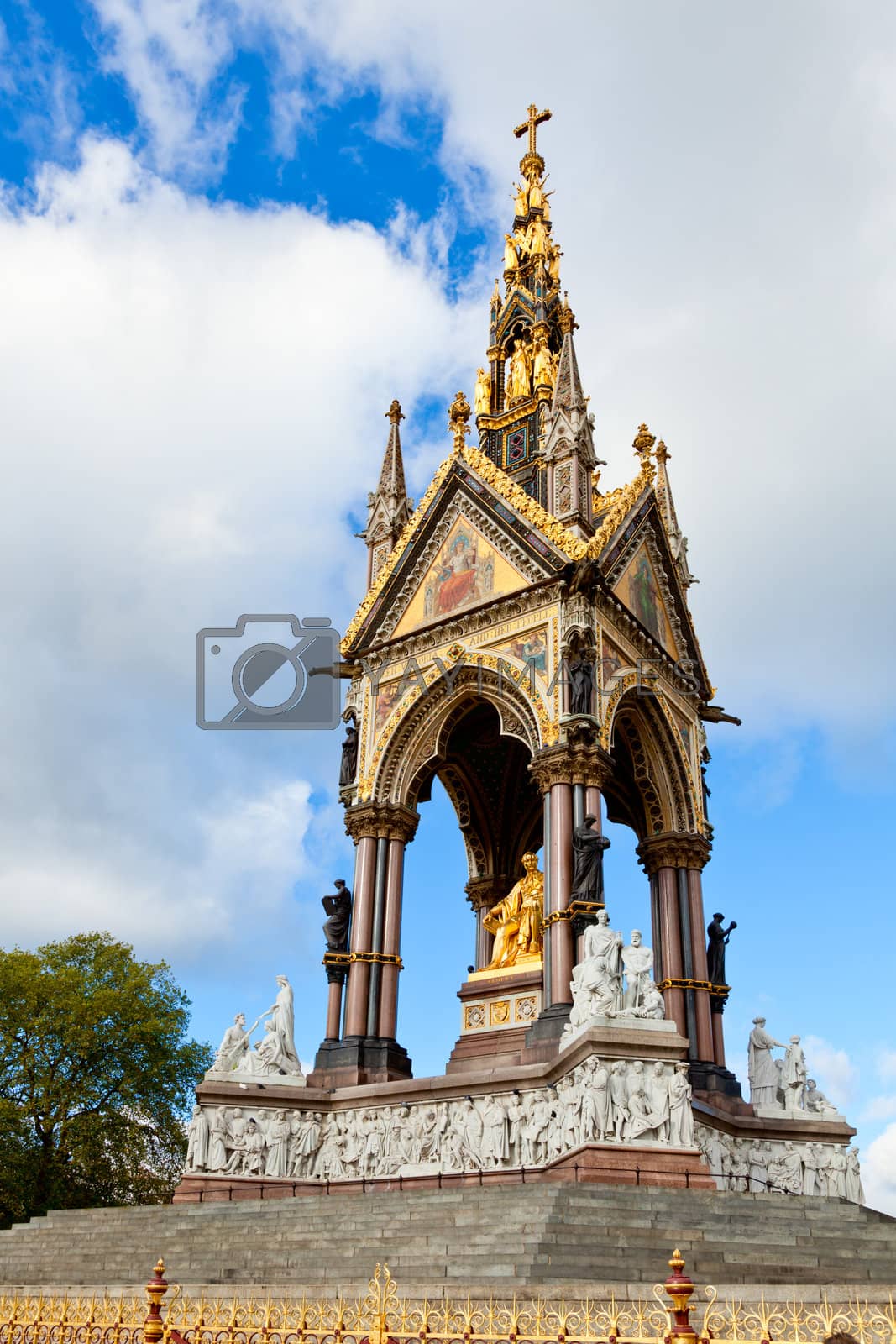 Royalty free image of Albert Memorial in London by naumoid