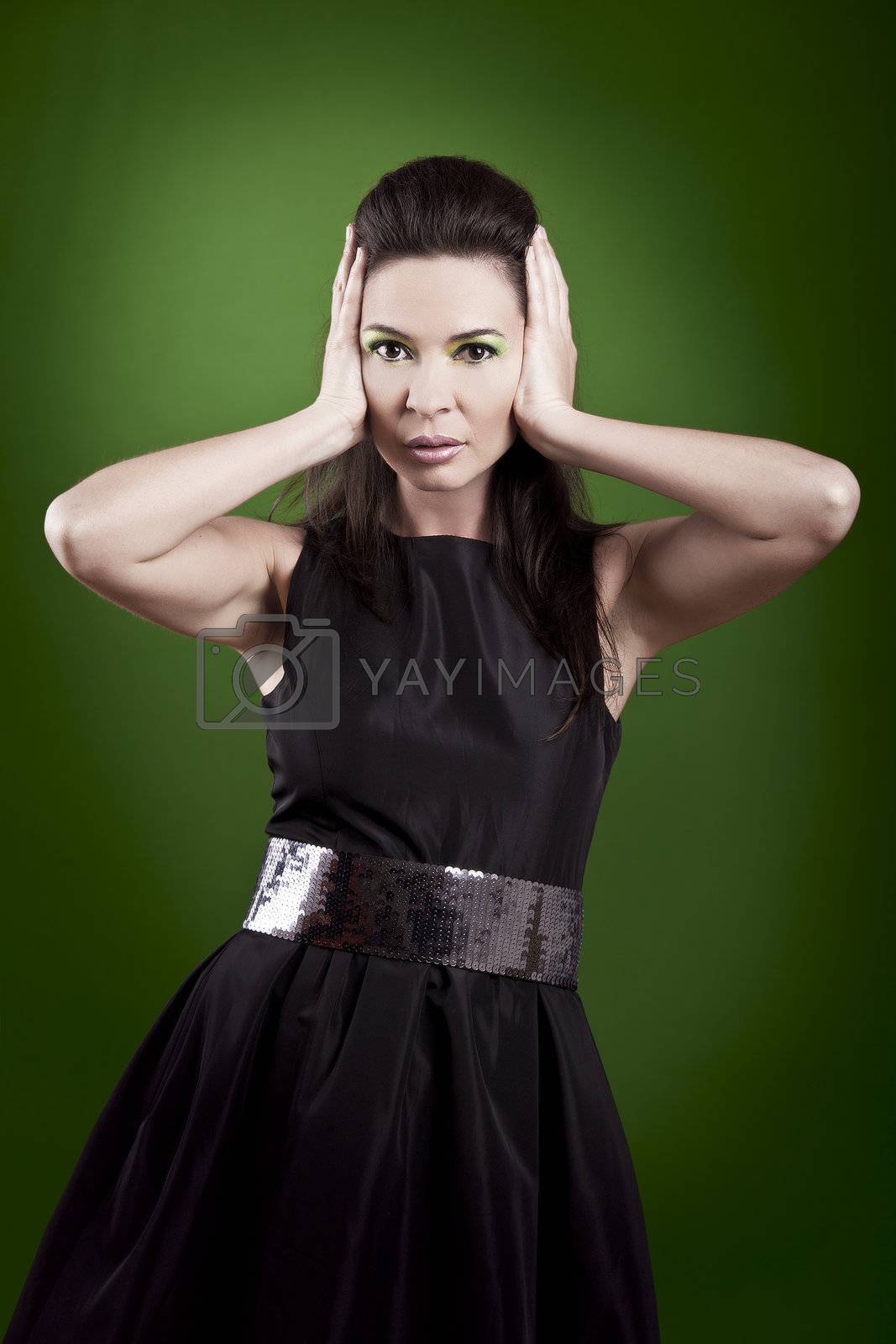 Royalty free image of Fashion woman by Iko