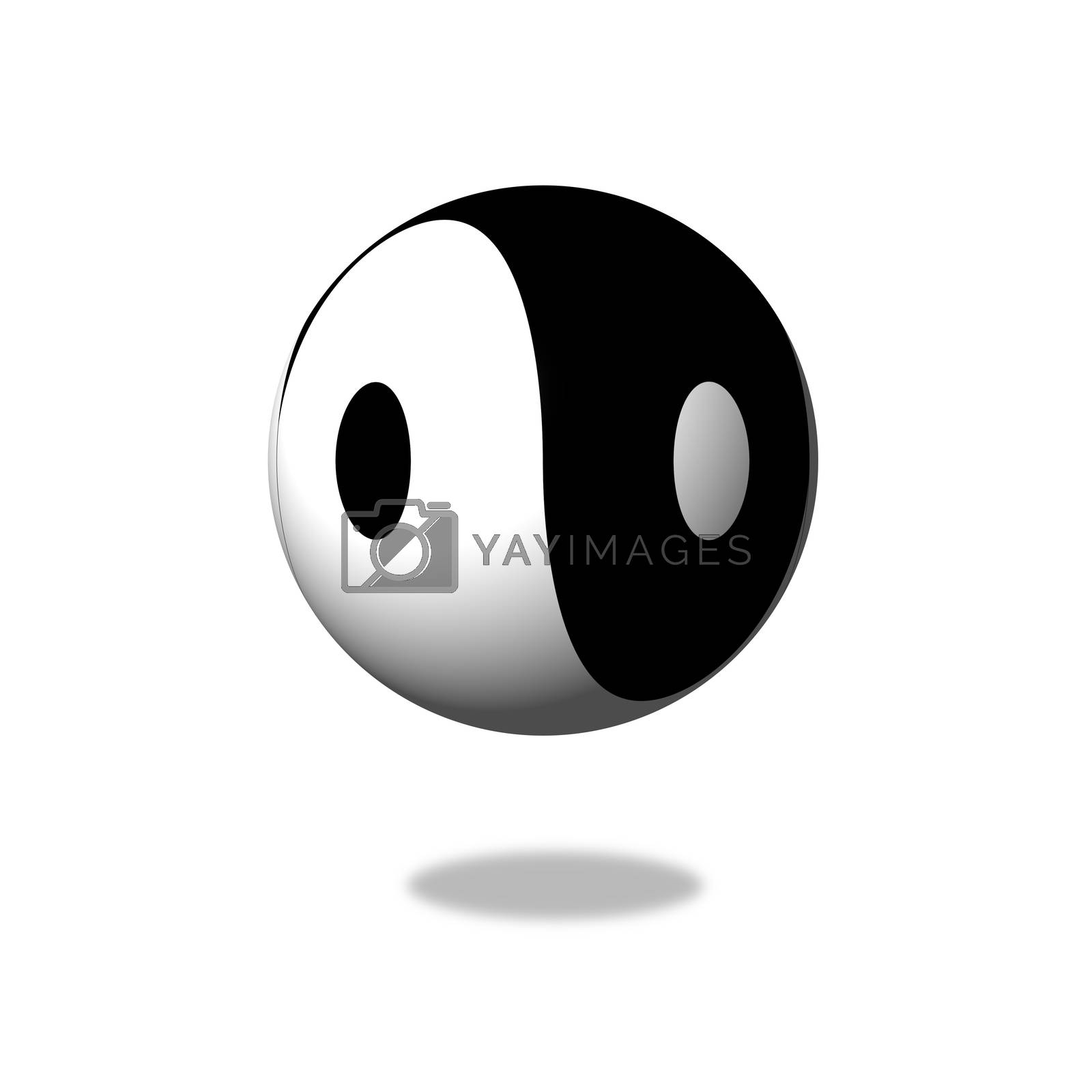 Royalty free image of Yin Yang by hlehnerer
