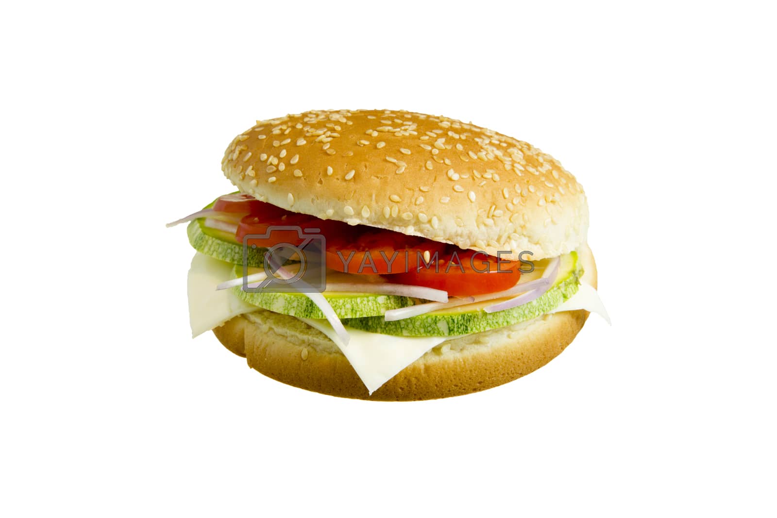 Royalty free image of Veggie Burger by drmglc