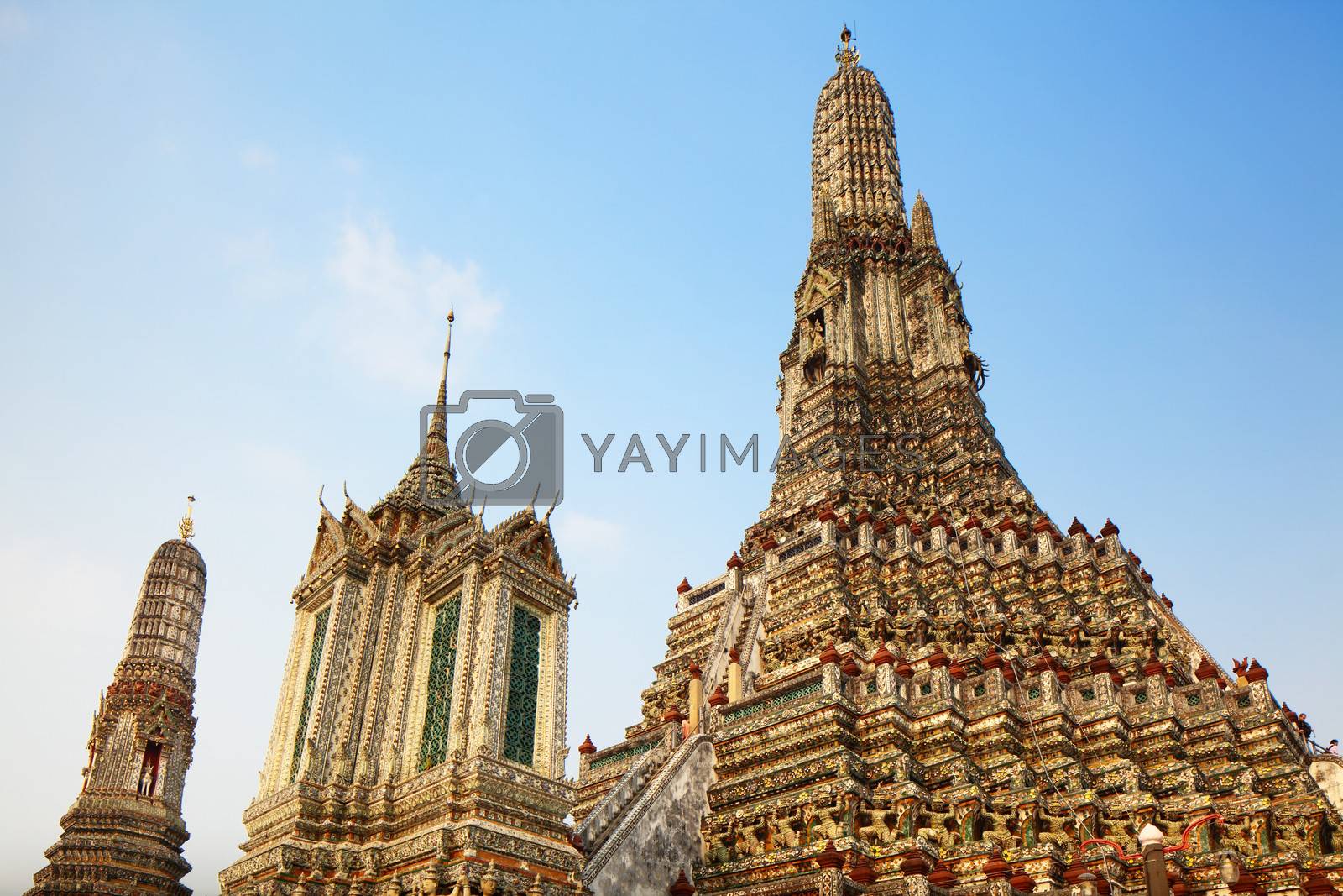 Royalty free image of Phra Prang in Bangkok by leungchopan