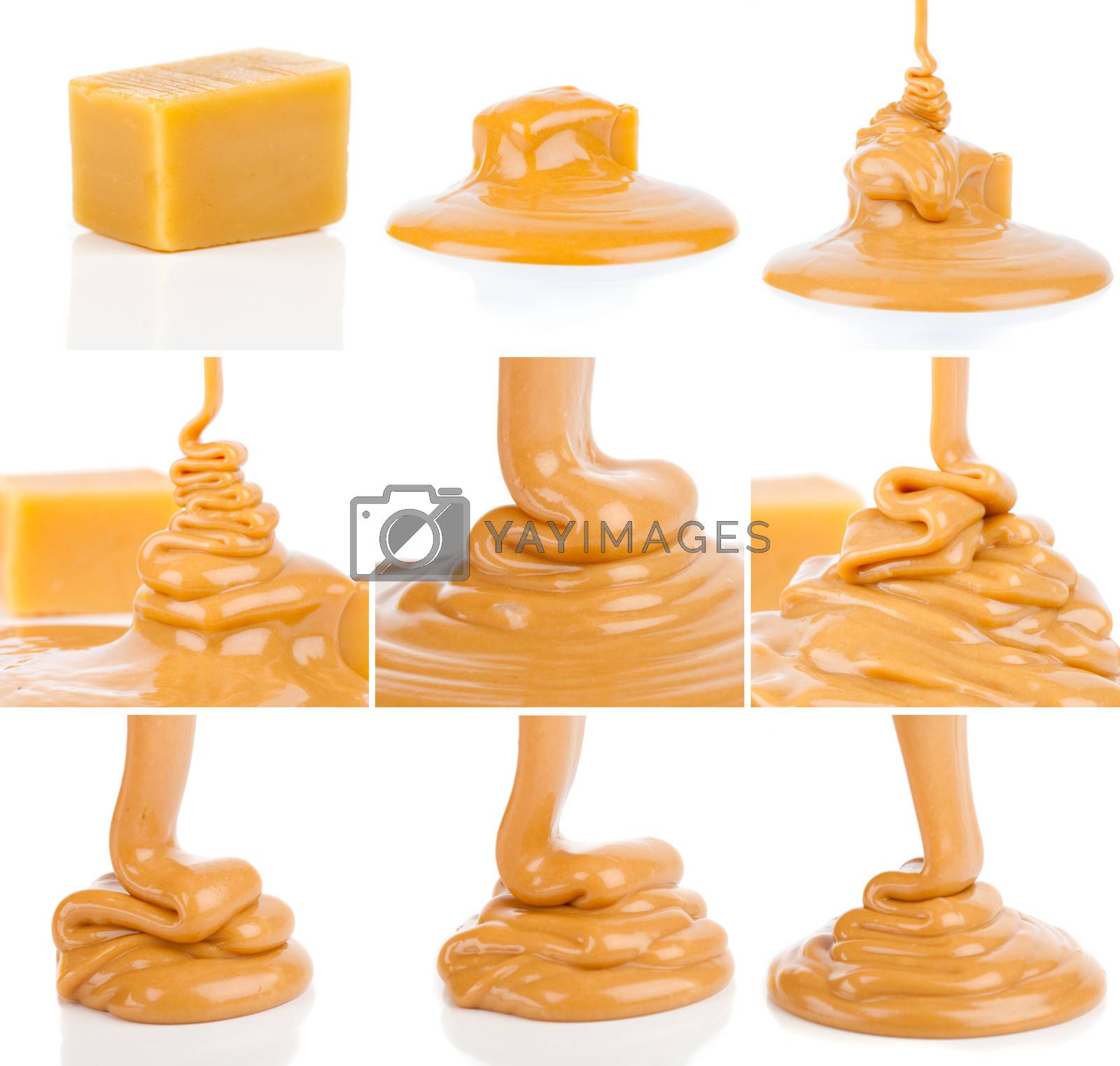 Royalty free image of liquid caramel by motorolka