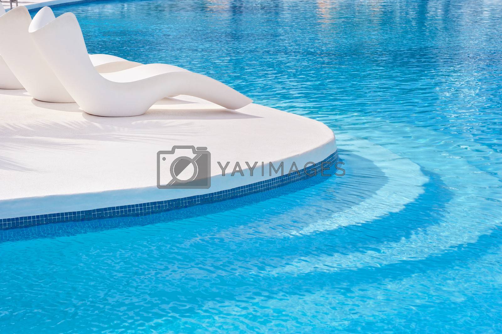 Royalty free image of Swimming-pool by styf22