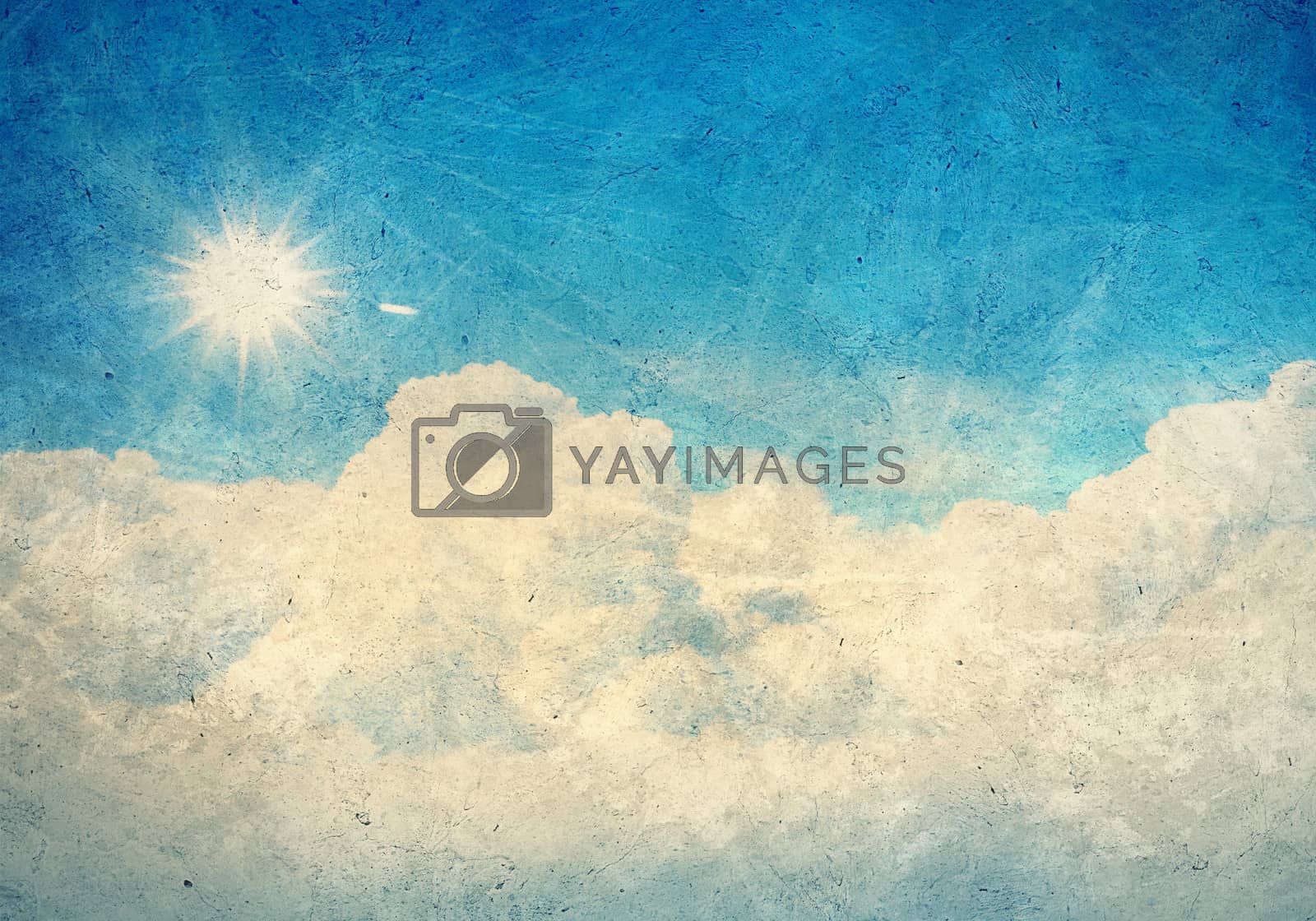 Royalty free image of Cloudy sky by sergey_nivens