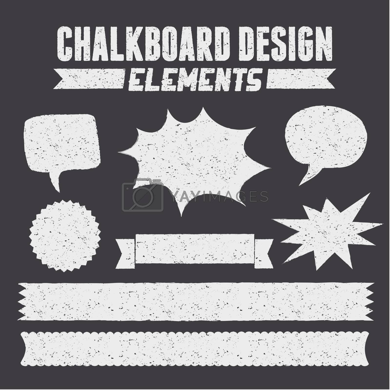 Royalty free image of Chalkboard Design Elements Collection by ivaleksa