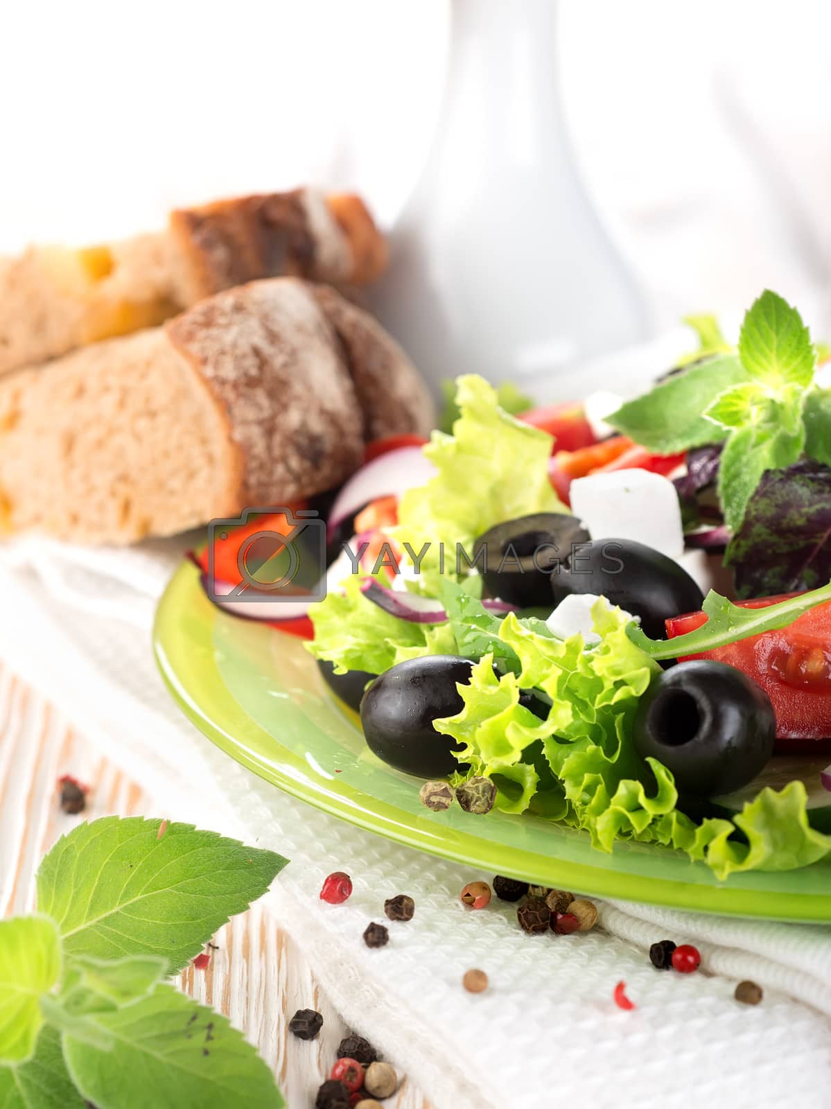 Royalty free image of Vegetarian salad by Givaga