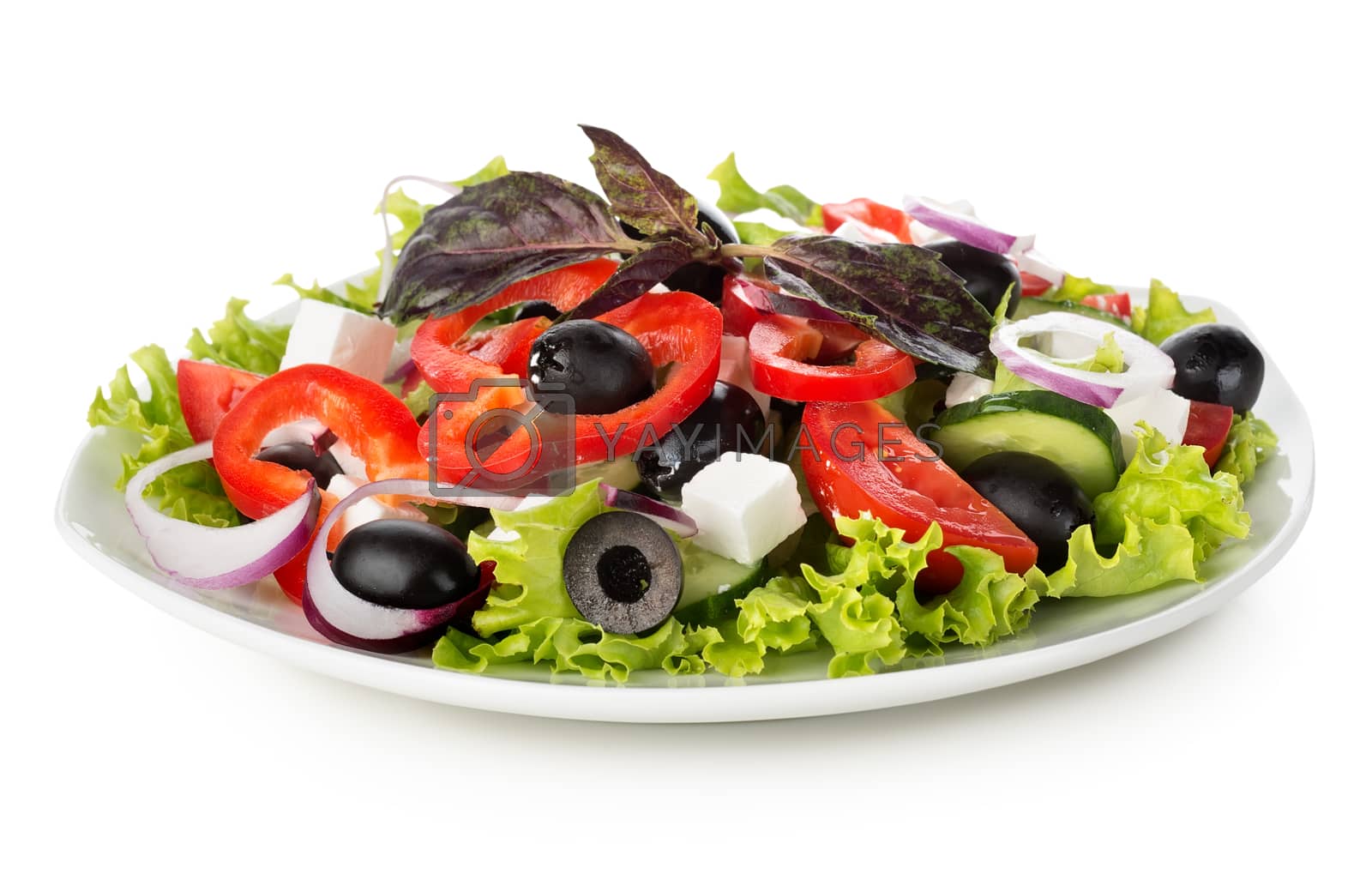 Royalty free image of Diet salad by Givaga