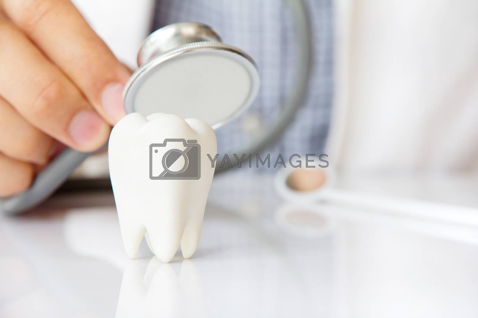 Royalty free image of dental concept by ponsulak