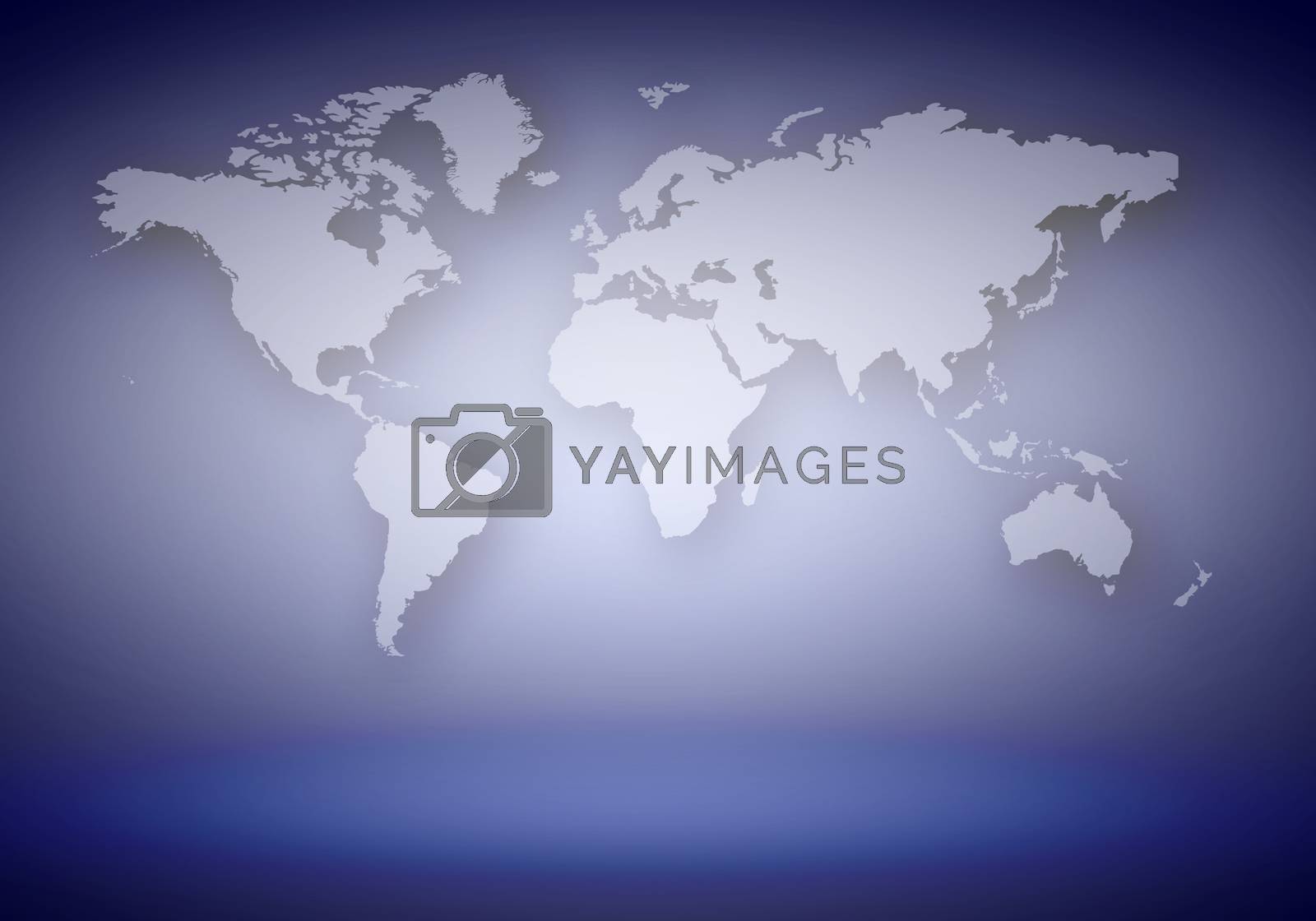Royalty free image of World map by sergey_nivens