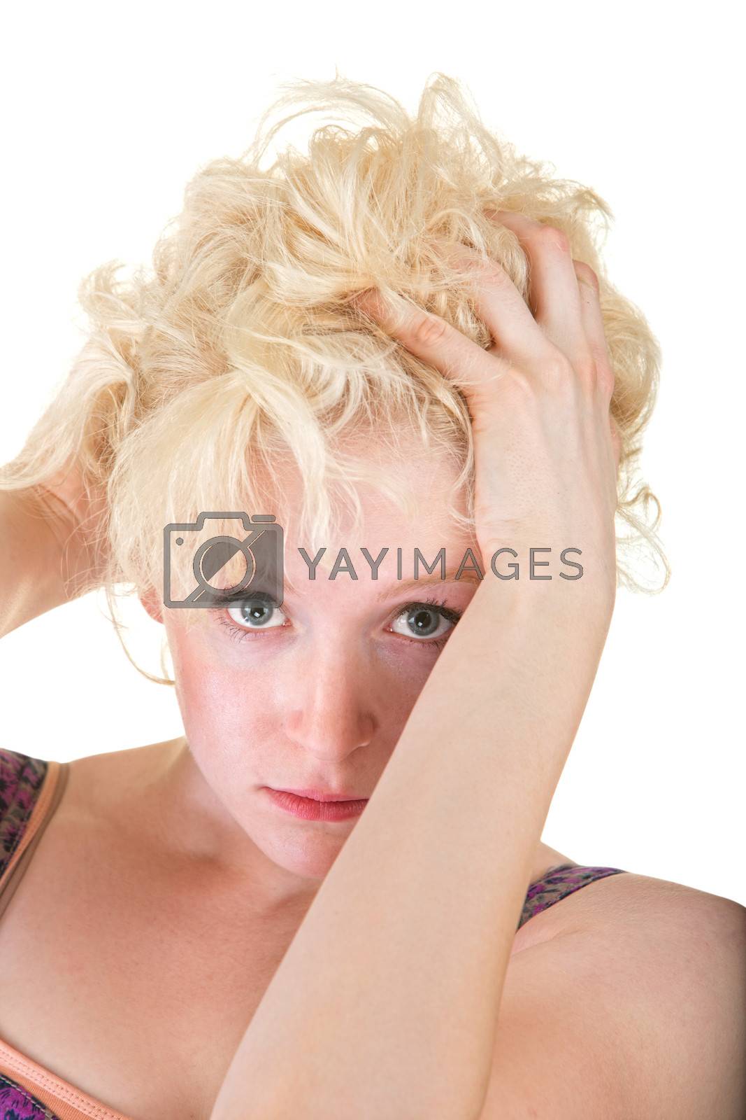 Royalty free image of Sultry Blond Woman by Creatista