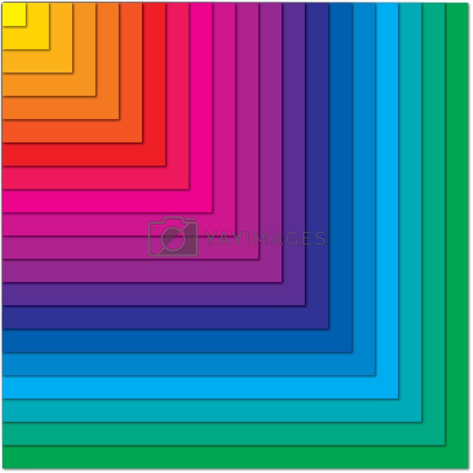 Royalty Free Vector | Color spectrum vector abstract background, beautiful  colorful wallpaper by vermicule