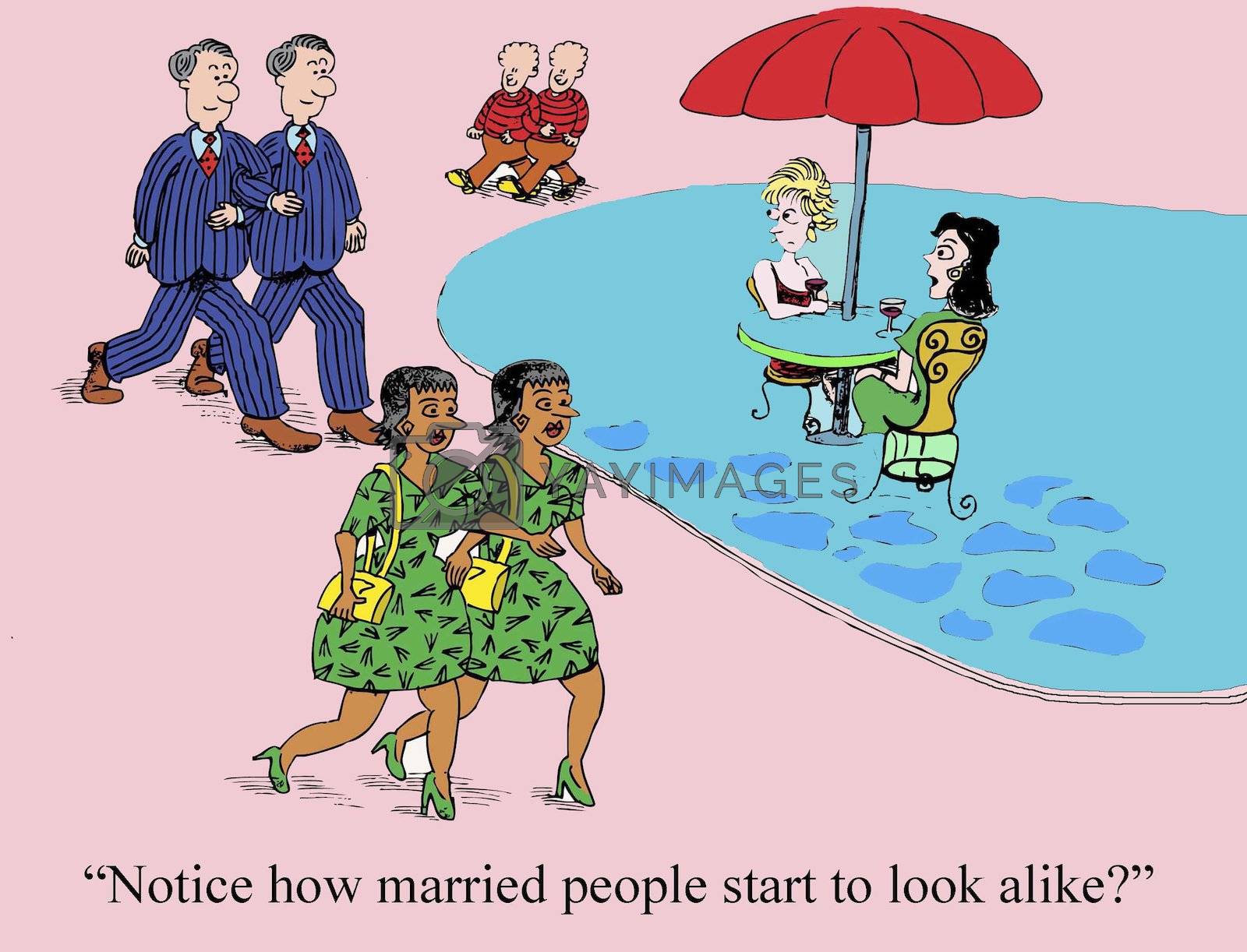 Royalty free image of Married People by andrewgenn