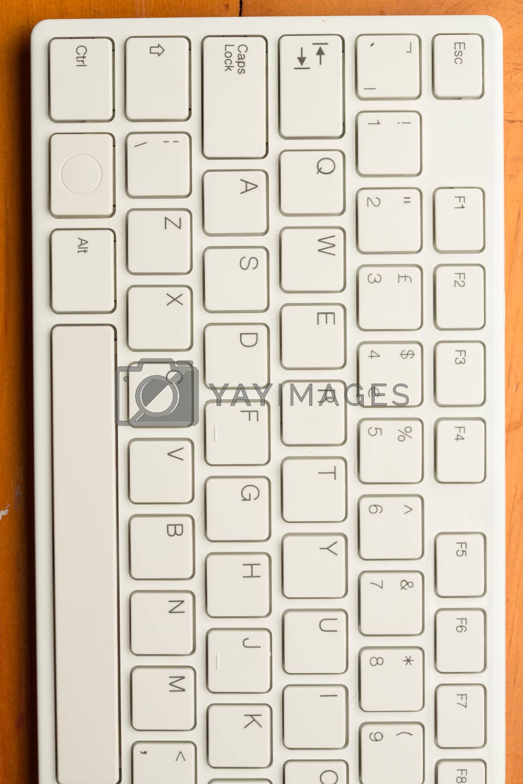 Royalty free image of Left part of a keyboard by Wavebreakmedia