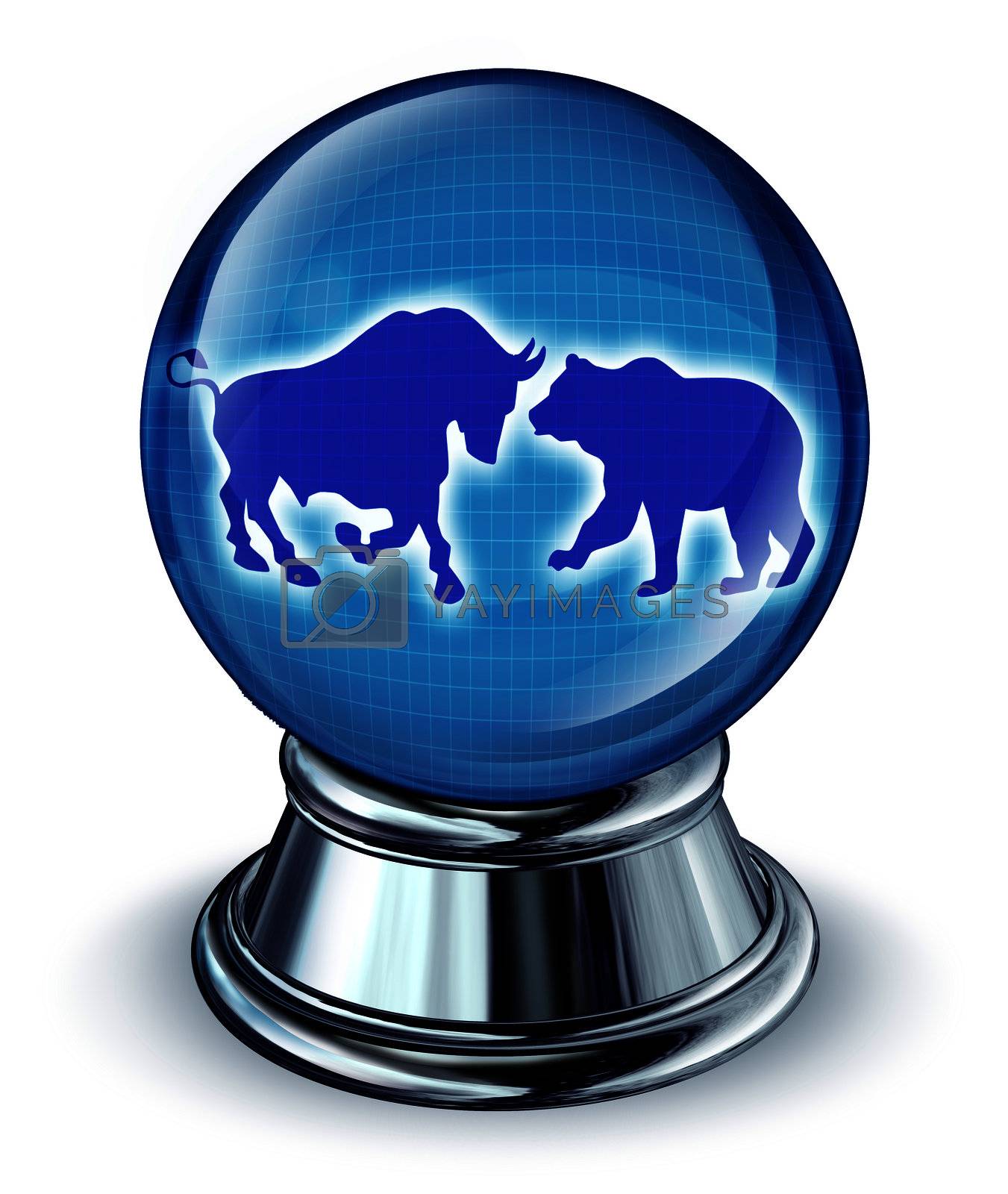 Royalty free image of Stock Market Predictions by brightsource