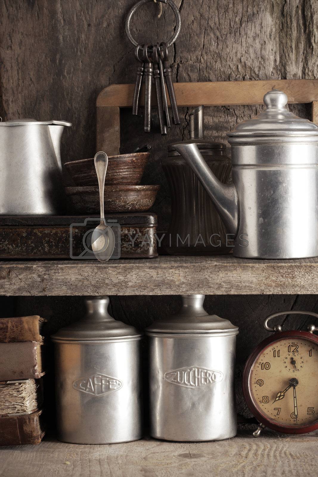 Royalty free image of Old objects by stokkete