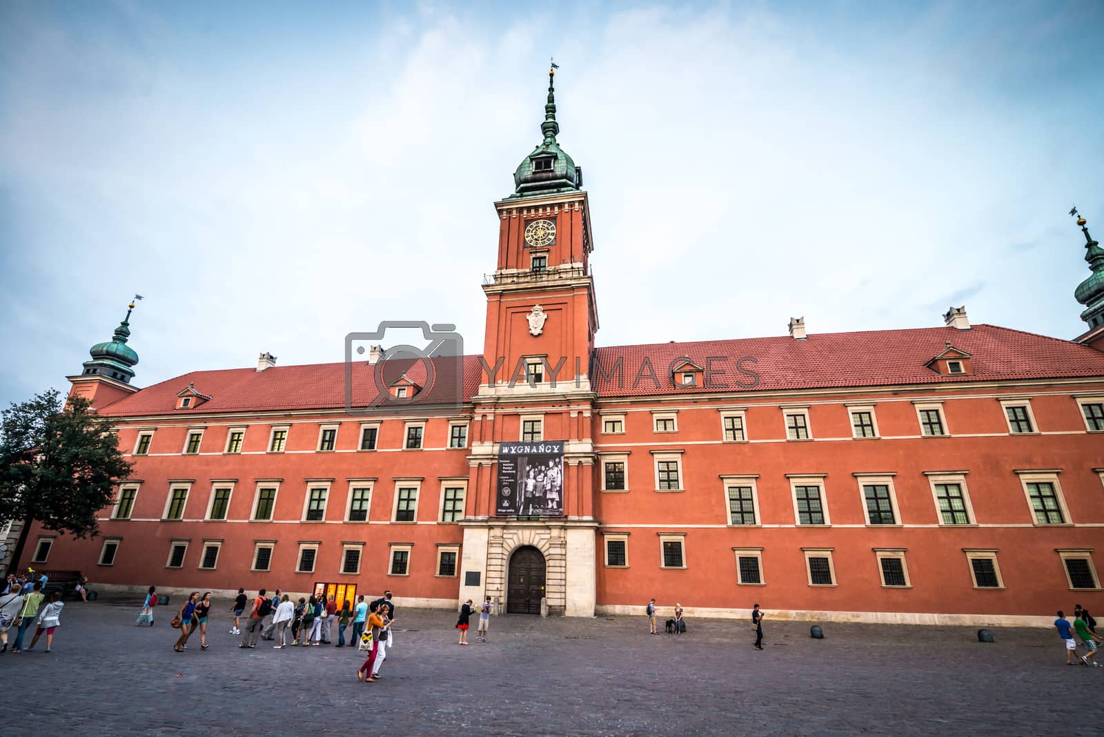 Royalty free image of Castle Square in Warsaw by GekaSkr