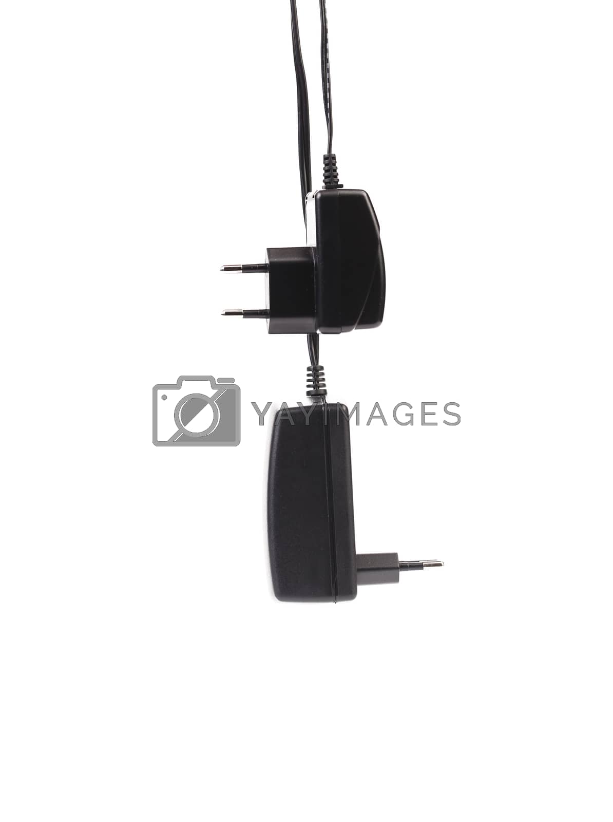 Royalty free image of Electric power adapters. Close up. by indigolotos