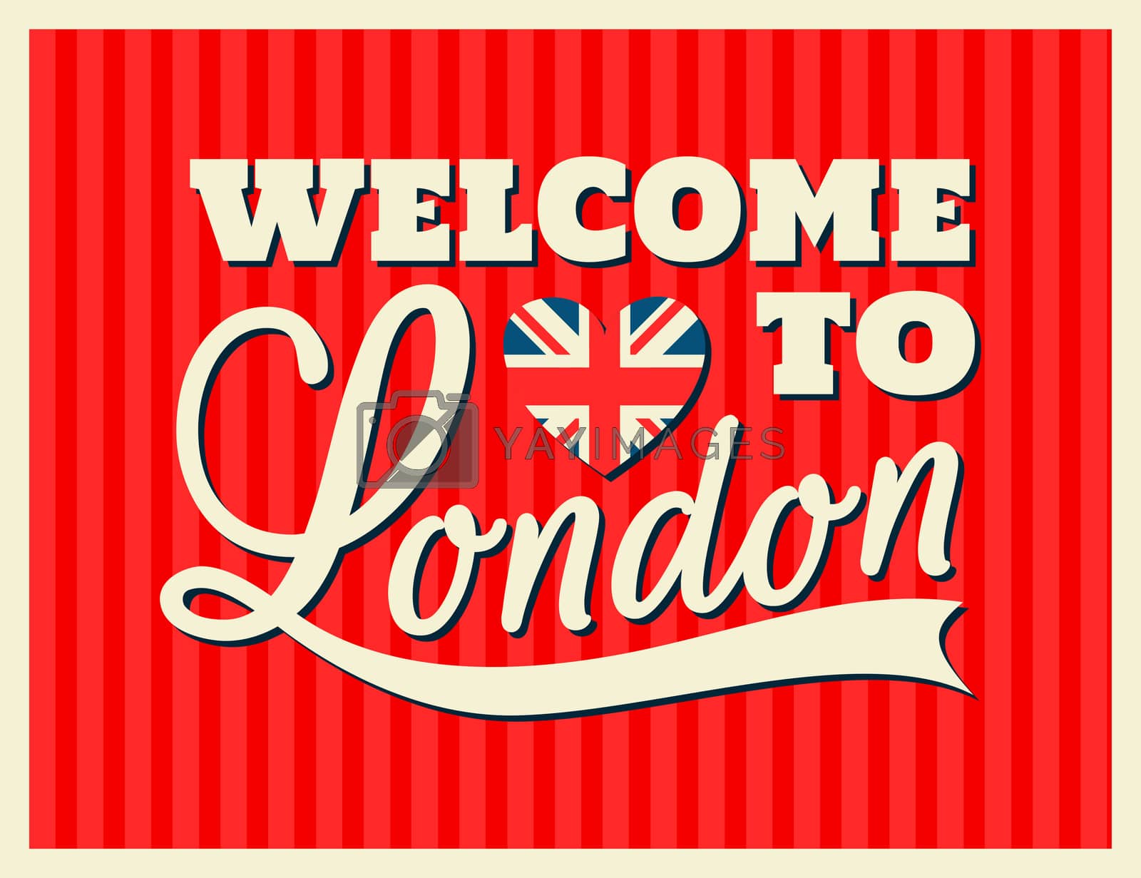 Royalty free image of London Greeting Card by ivaleksa