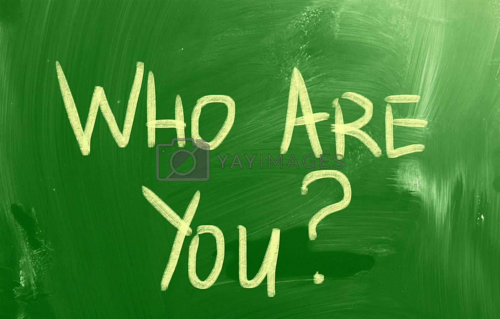 Royalty free image of Who Are You Concept by KrasimiraNevenova