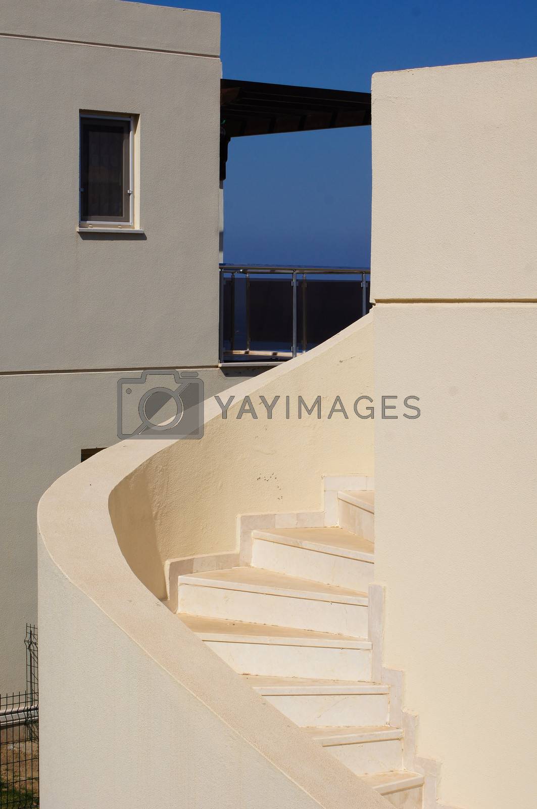 Royalty free image of Aegean architecture by Elet