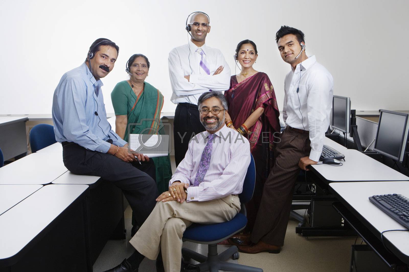 Royalty free image of Indian Businesspeople by moodboard