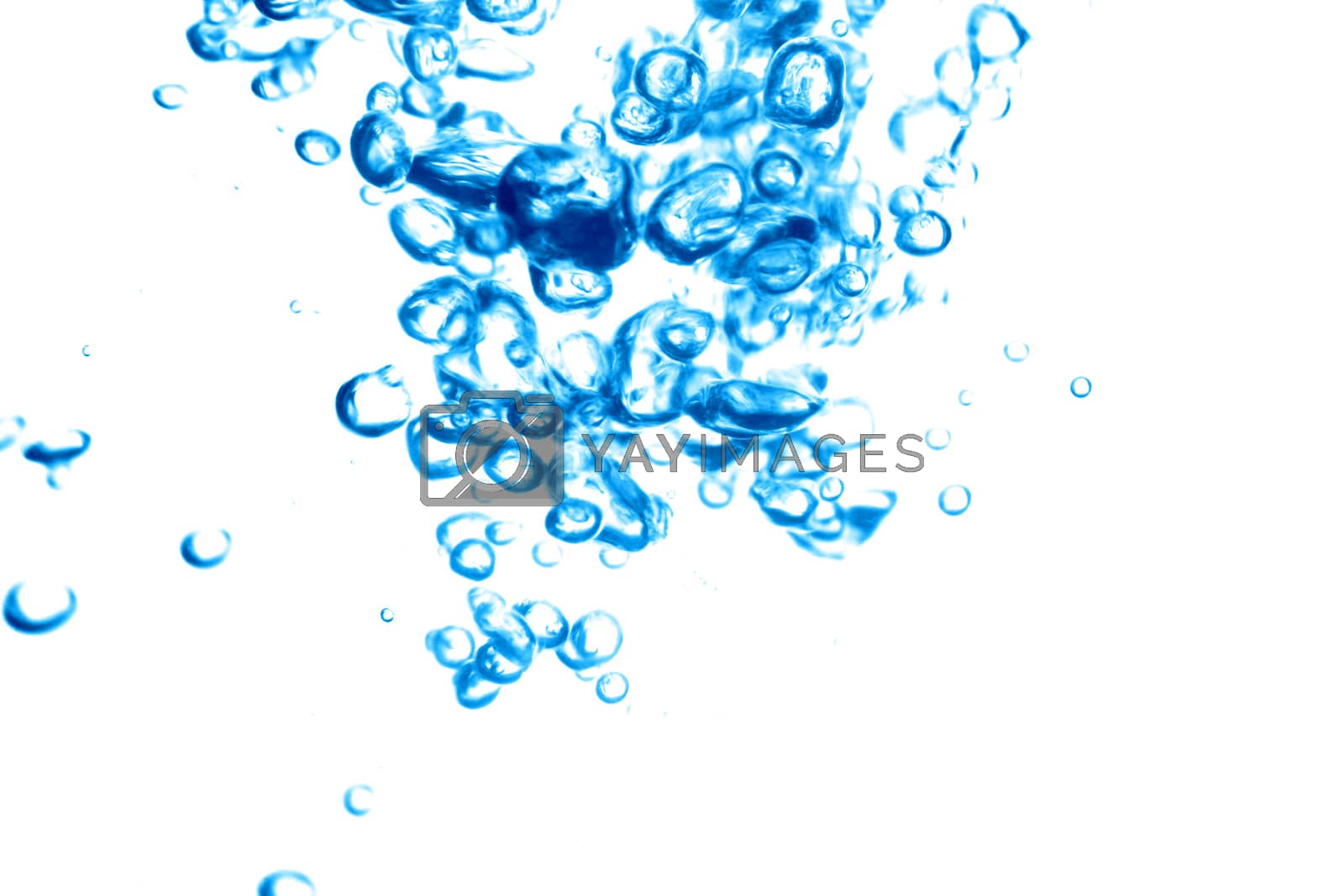 Royalty free image of water bubbles by Yellowj