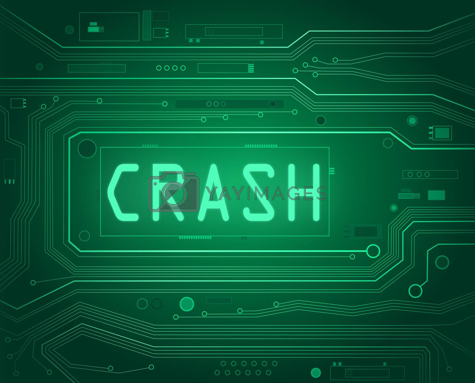 Royalty free image of Crash concept. by 72soul