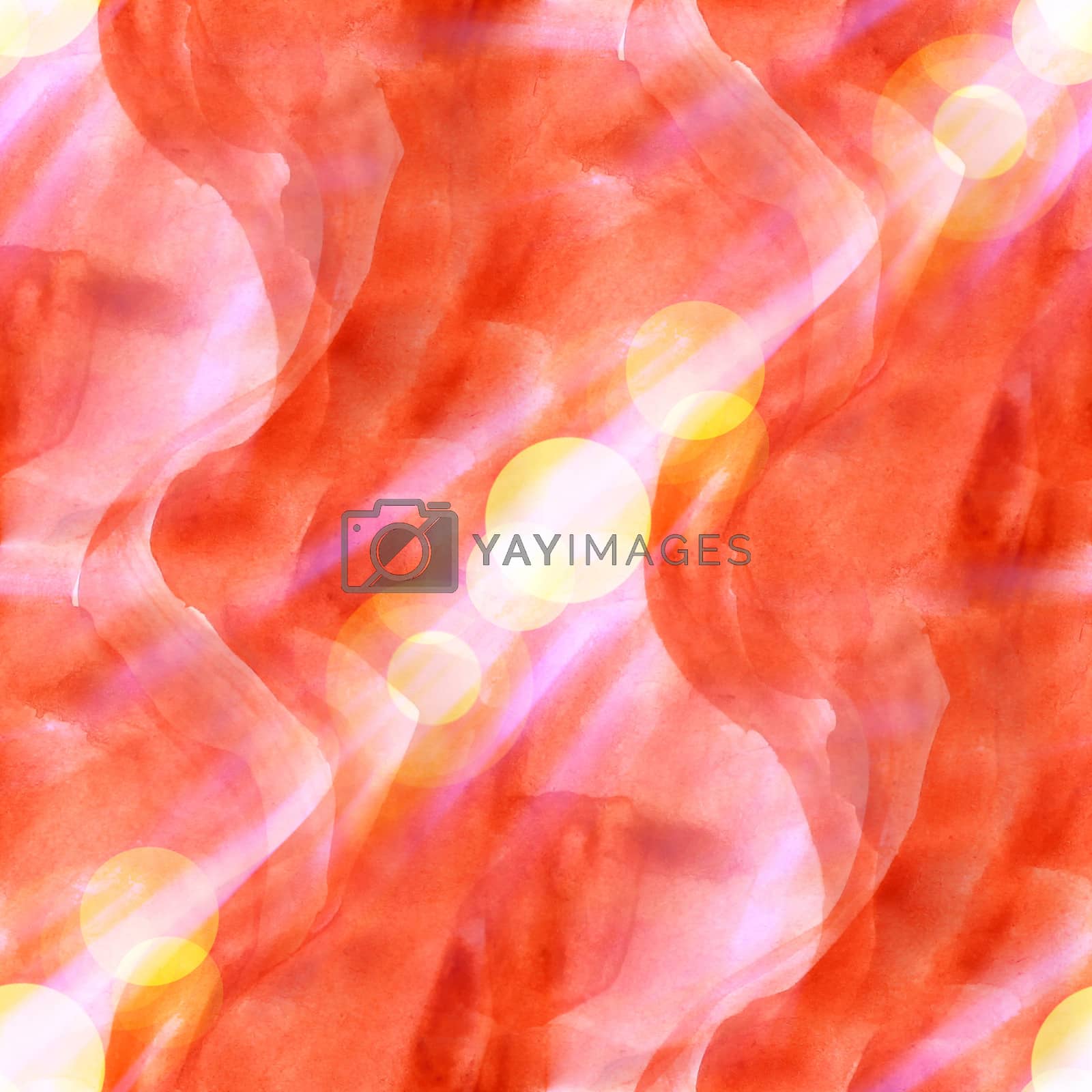 Royalty free image of sun glare watercolor brown for your design by maxximmm